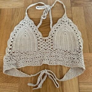 Crop top - crochet
